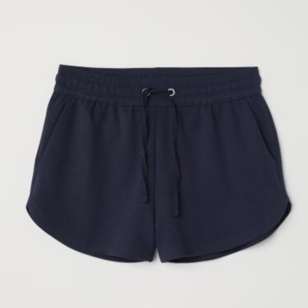 H&M Navy Blue Sweatshorts